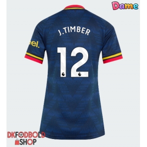 Arsenal Jurrien Timber #12 Udebanetrøje Dame 2026-27 Kort ærmer Arsenal Jurrien Timber #12 Udebanetrøje Dame 2026-27 Kort ærmer